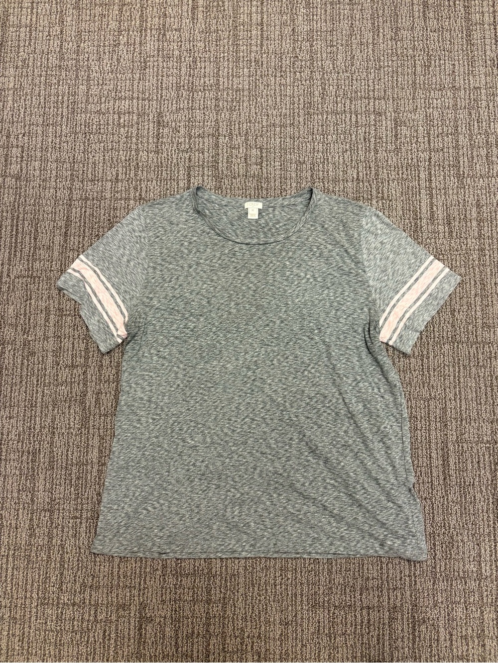 J. Crew Heather Gray Crewneck Tee